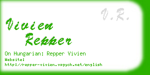 vivien repper business card